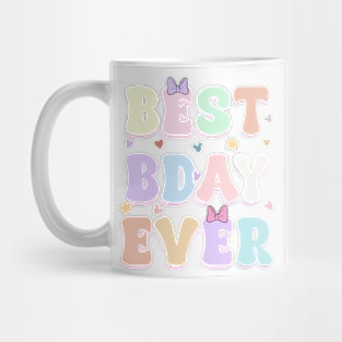 Happiest Birthday Girl Best Bday Ever GIft For Girls Women Mug